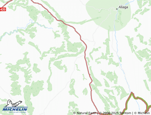 MICHELIN Aguilar del Alfambra map - ViaMichelin