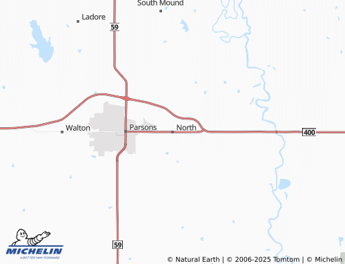 MICHELIN-Landkarte North - ViaMichelin