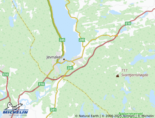 MICHELIN Toso map - ViaMichelin