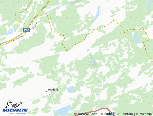 Mapa MICHELIN Medņi - ViaMichelin