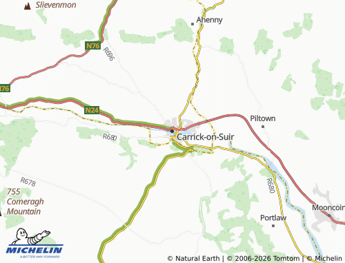 MICHELIN Carrick-on-Suir map - ViaMichelin
