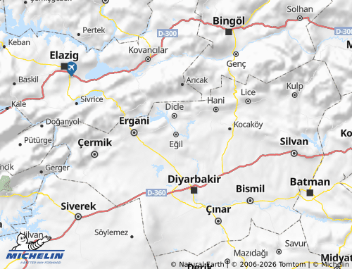 MICHELIN Eğil map - ViaMichelin