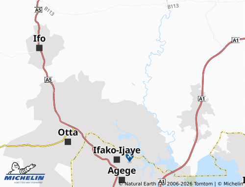 MICHELIN Ikidja map - ViaMichelin