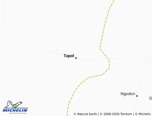 MICHELIN Tapol map - ViaMichelin