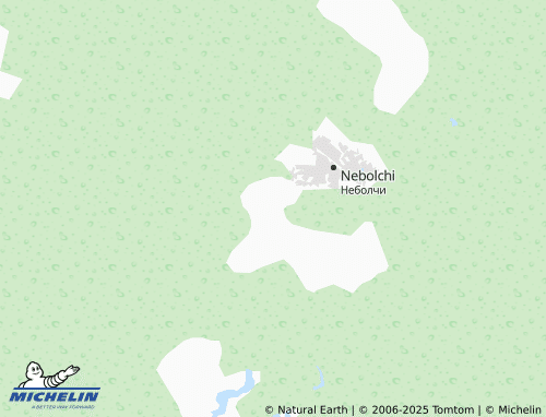 MICHELIN Blizhneye Zapol'ye map - ViaMichelin