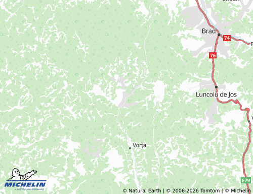 MICHELIN Visca map - ViaMichelin