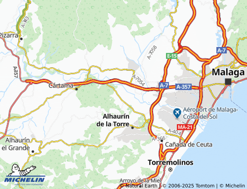 MICHELIN-Landkarte Santa Amalia - ViaMichelin