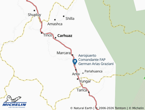 Mapa MICHELIN Marcara - ViaMichelin