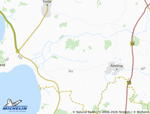 MICHELIN Knudstrup map - ViaMichelin