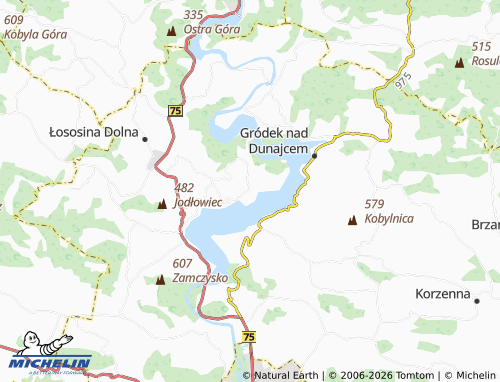 MICHELIN Znamirowice map - ViaMichelin