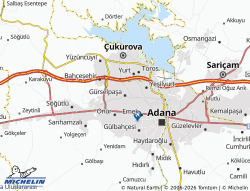 Mappa MICHELIN Gürselpaşa - ViaMichelin