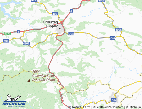 Mapa MICHELIN Verentsi - ViaMichelin