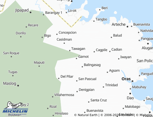 MICHELIN Gamot map - ViaMichelin