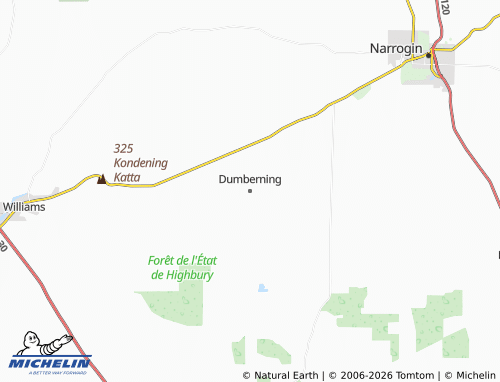 Mapa MICHELIN Dumberning - ViaMichelin