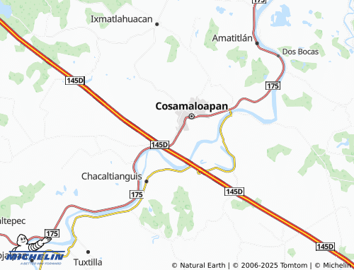 MICHELIN Los Ángeles map - ViaMichelin