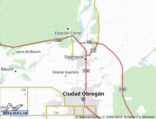 MICHELIN Alameda Cocorit map - ViaMichelin