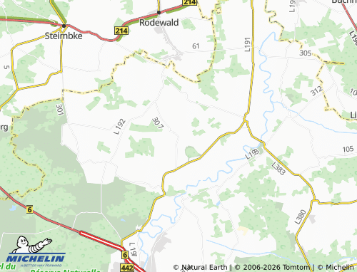 MICHELIN Büren map - ViaMichelin