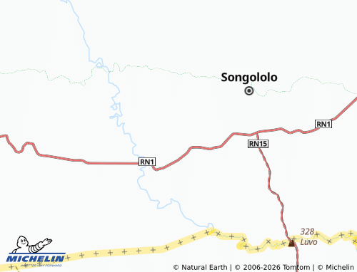 Mapa MICHELIN Kondo-Malembe - ViaMichelin