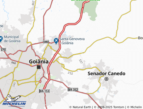 MICHELIN Residencial São Leopoldo map - ViaMichelin