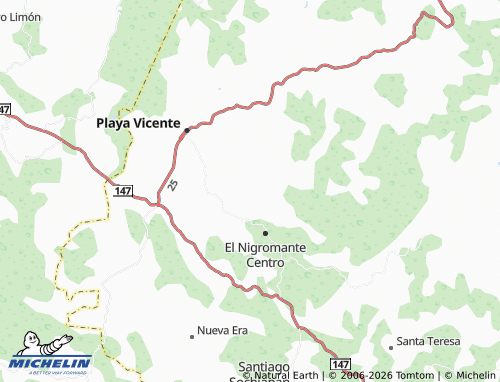 Mappa MICHELIN Sección 1 - ViaMichelin