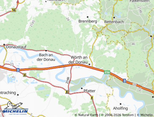 Mappa MICHELIN Wiesent - ViaMichelin
