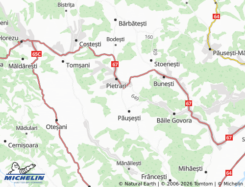 Mappa MICHELIN Șolicești - ViaMichelin