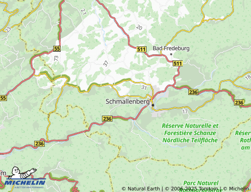 Mapa MICHELIN Werpe - ViaMichelin