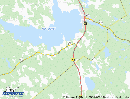 Carte MICHELIN Riuttala - ViaMichelin