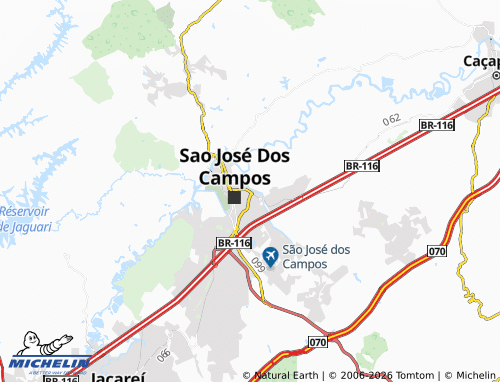Mapa MICHELIN Vila Tupi - ViaMichelin
