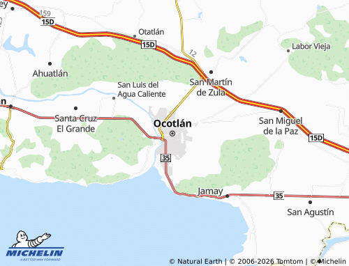 MICHELIN Mascota map - ViaMichelin