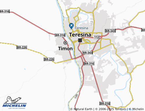 MICHELIN Cajueiro map - ViaMichelin