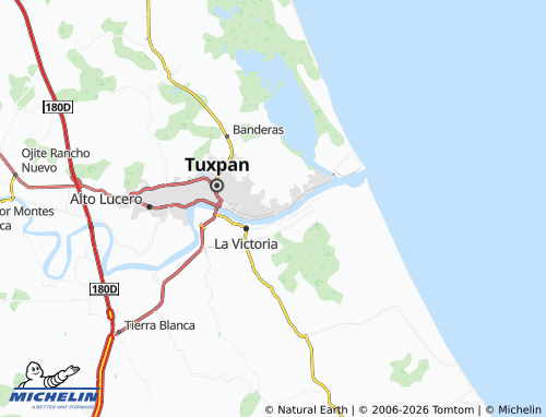 Mapa MICHELIN Ampliación Adolfo Ruiz Cortines - ViaMichelin