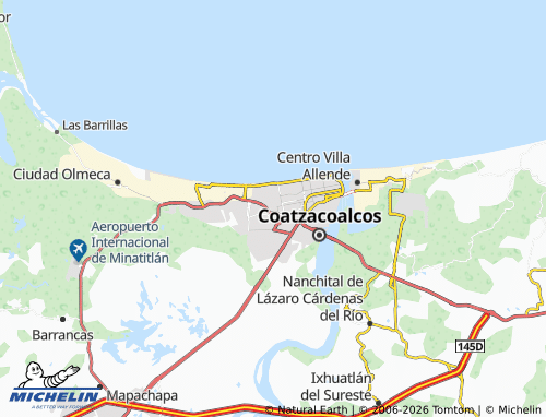 Mapa MICHELIN Procoro Alor - ViaMichelin