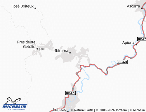 Mappa MICHELIN Ponto Chik - ViaMichelin