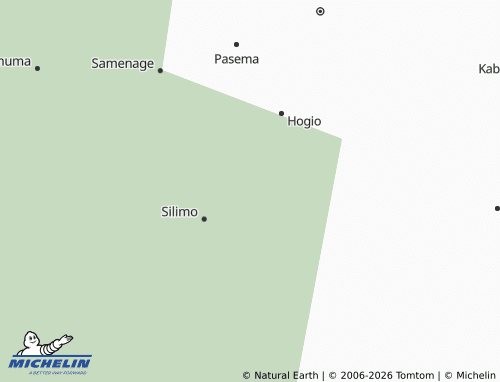 MICHELIN Wubialo map - ViaMichelin