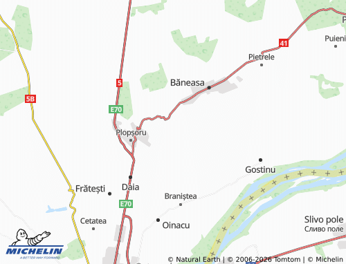 Mappa MICHELIN Sfântu Gheorghe - ViaMichelin