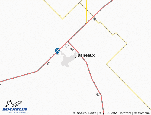 MICHELIN Daireaux map - ViaMichelin