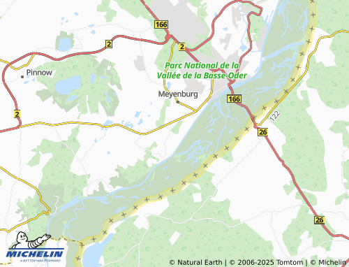 MICHELIN Zützen map - ViaMichelin