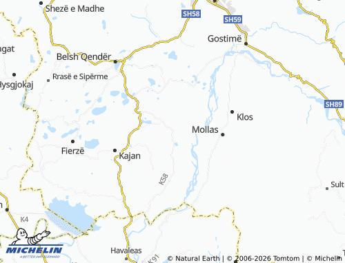 Kaart MICHELIN Grekan - ViaMichelin