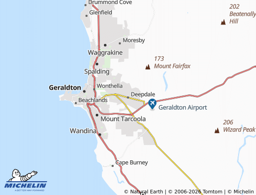 Mapa MICHELIN Deepdale - ViaMichelin