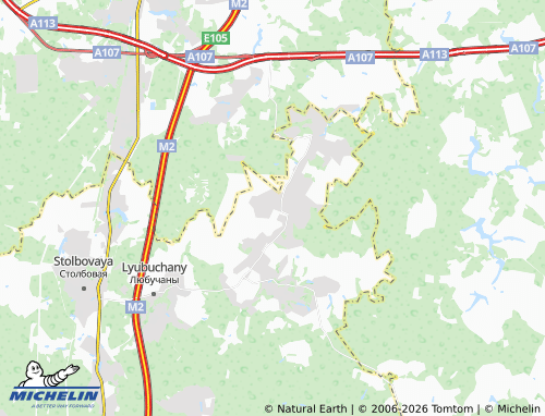 Carte MICHELIN Druzhba SNT - ViaMichelin