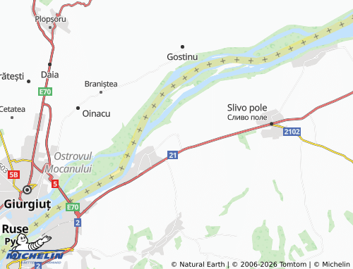 Carte MICHELIN Sandrovo - ViaMichelin