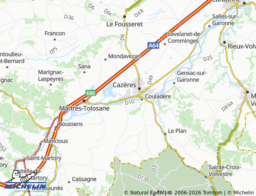 Mappa MICHELIN Palaminy - ViaMichelin