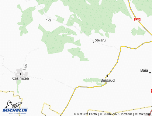 MICHELIN Neatârnarea map - ViaMichelin