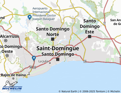 MICHELIN 24 de Abril map - ViaMichelin