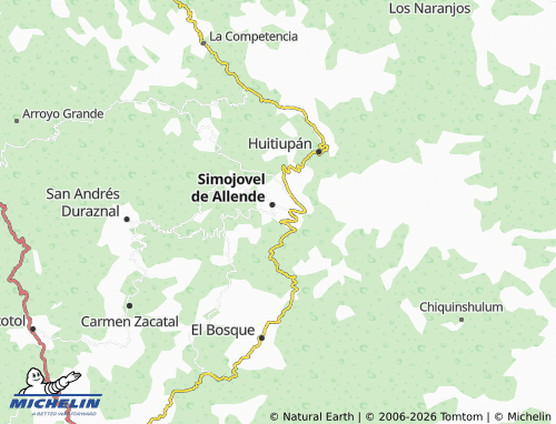 MICHELIN Barrio Jericó map - ViaMichelin