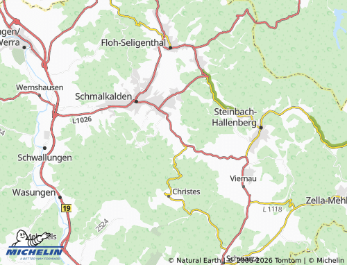 Mapa MICHELIN Mittelstille - ViaMichelin