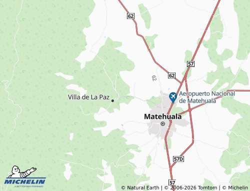 MICHELIN Real de Minas map - ViaMichelin