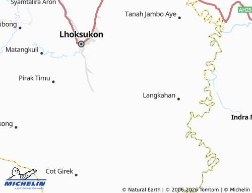 MICHELIN Pucok Alue map - ViaMichelin