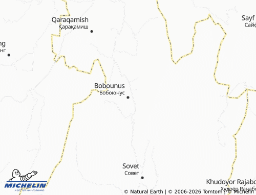 Mappa MICHELIN Bobounus - ViaMichelin